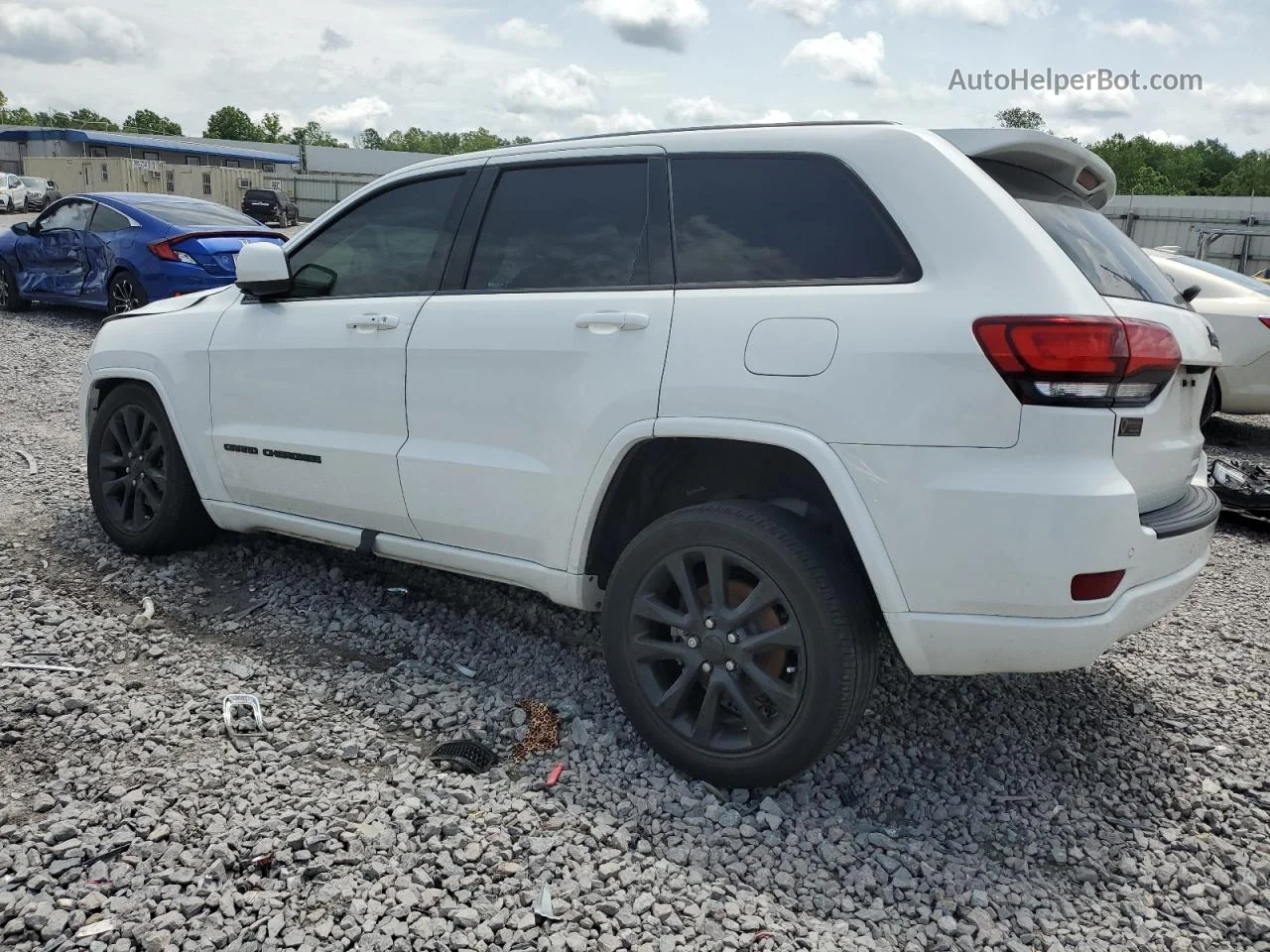 2019 Jeep Grand Cherokee Laredo White vin: 1C4RJEAG4KC839387