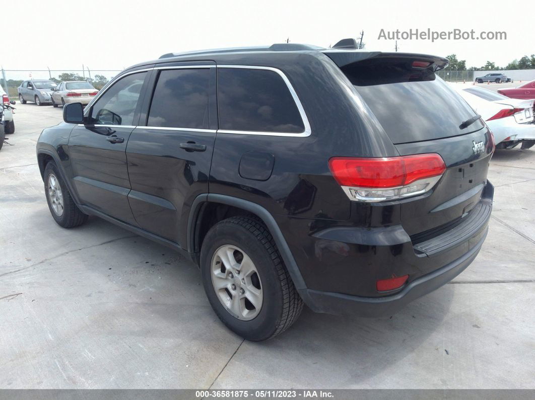 2015 Jeep Grand Cherokee Laredo Black vin: 1C4RJEAG5FC700973