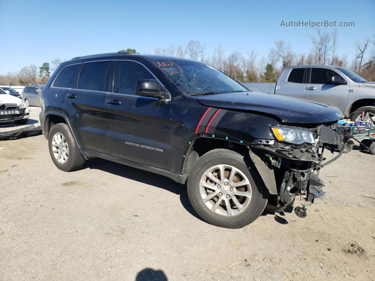 2021 Jeep Grand Cherokee Laredo Black vin: 1C4RJEAG5MC597020