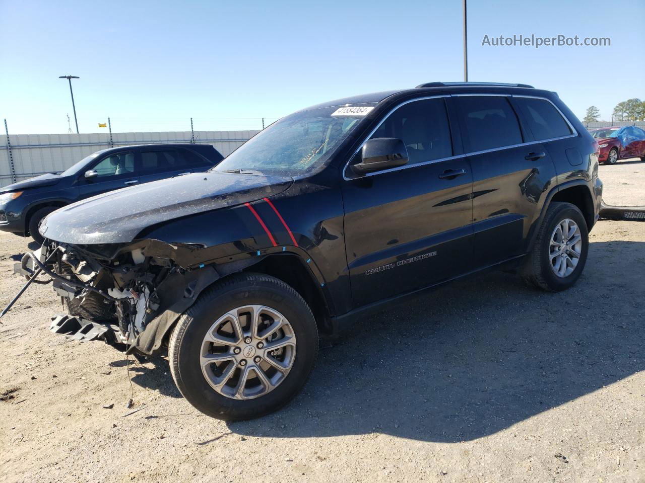 2021 Jeep Grand Cherokee Laredo Black vin: 1C4RJEAG5MC597020