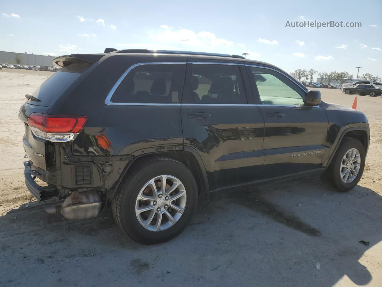 2021 Jeep Grand Cherokee Laredo Черный vin: 1C4RJEAG5MC638780