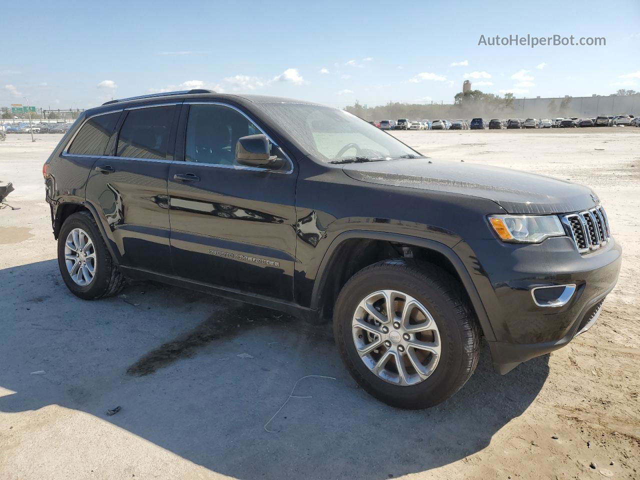 2021 Jeep Grand Cherokee Laredo Черный vin: 1C4RJEAG5MC638780