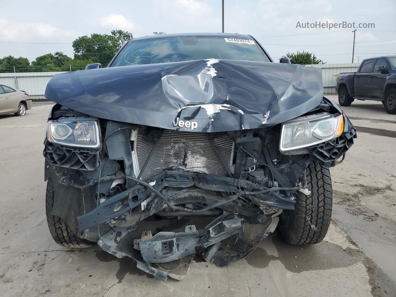 2014 Jeep Grand Cherokee Laredo Blue vin: 1C4RJEAG6EC322564