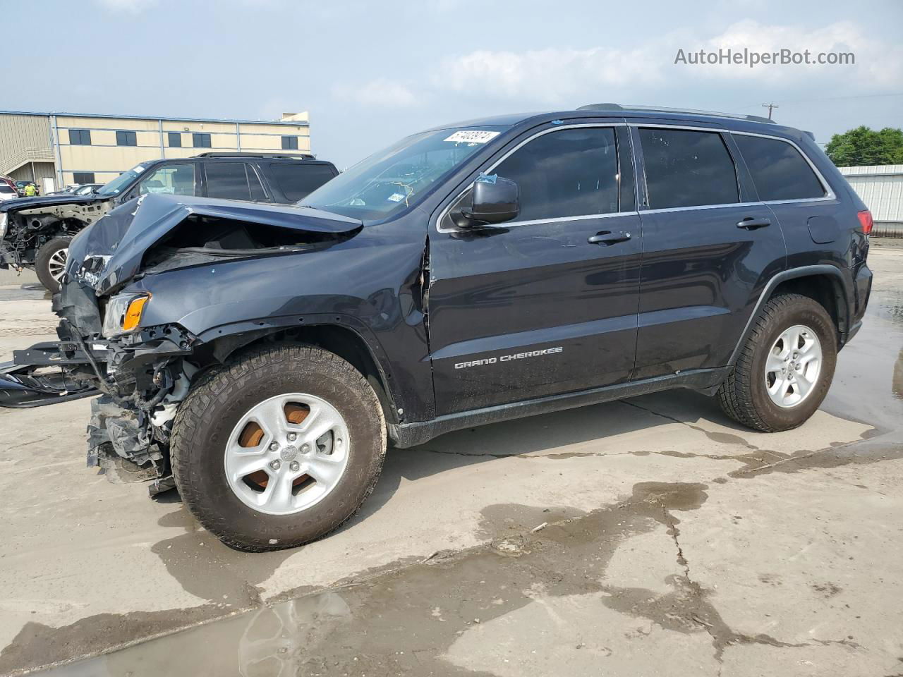 2014 Jeep Grand Cherokee Laredo Синий vin: 1C4RJEAG6EC322564