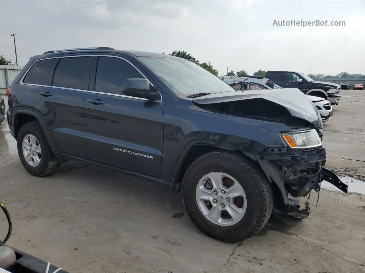 2014 Jeep Grand Cherokee Laredo Синий vin: 1C4RJEAG6EC322564