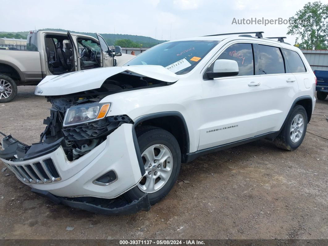 2015 Jeep Grand Cherokee Laredo White vin: 1C4RJEAG6FC152708