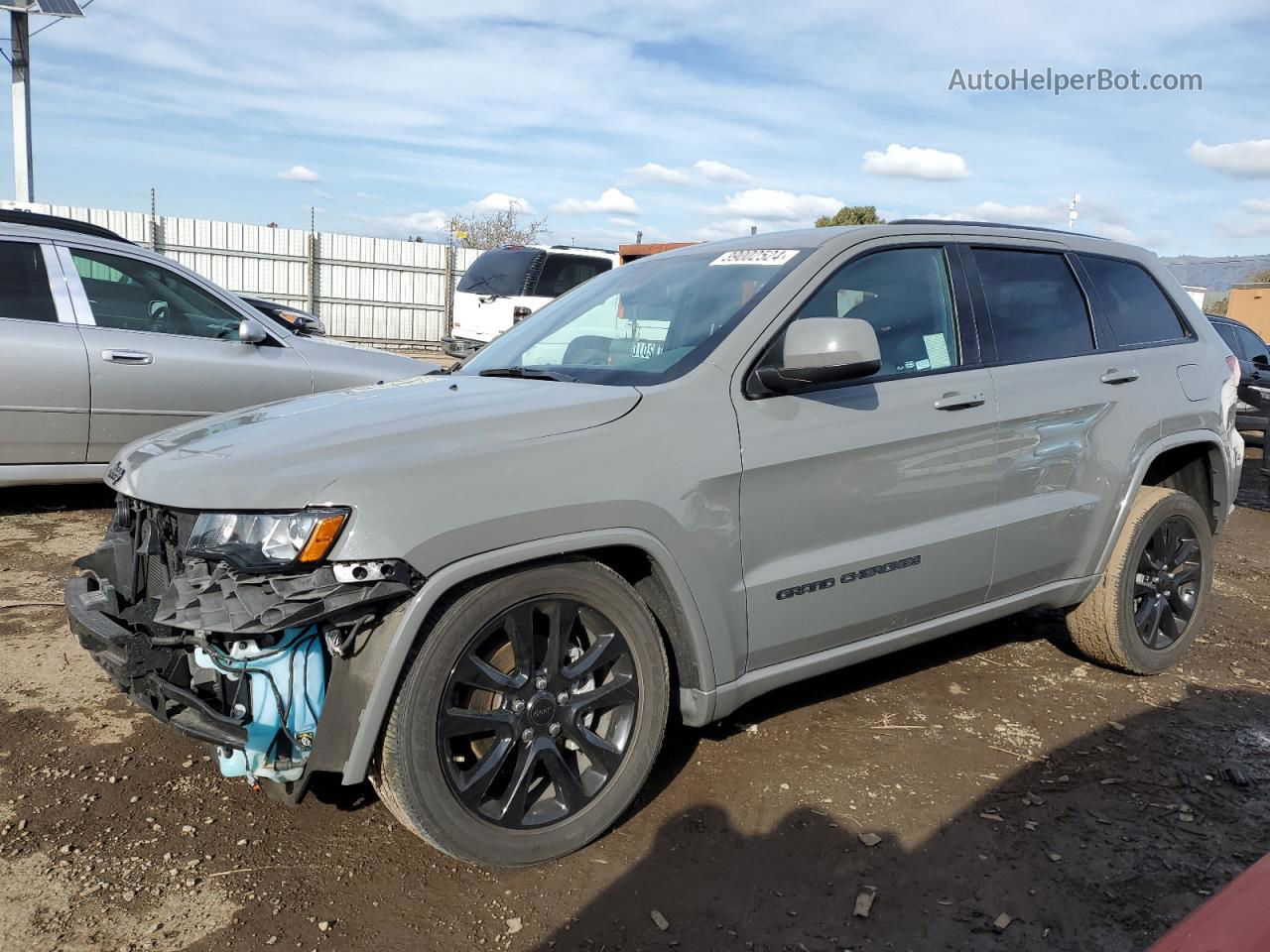 2019 Jeep Grand Cherokee Laredo Серый vin: 1C4RJEAG6KC778639