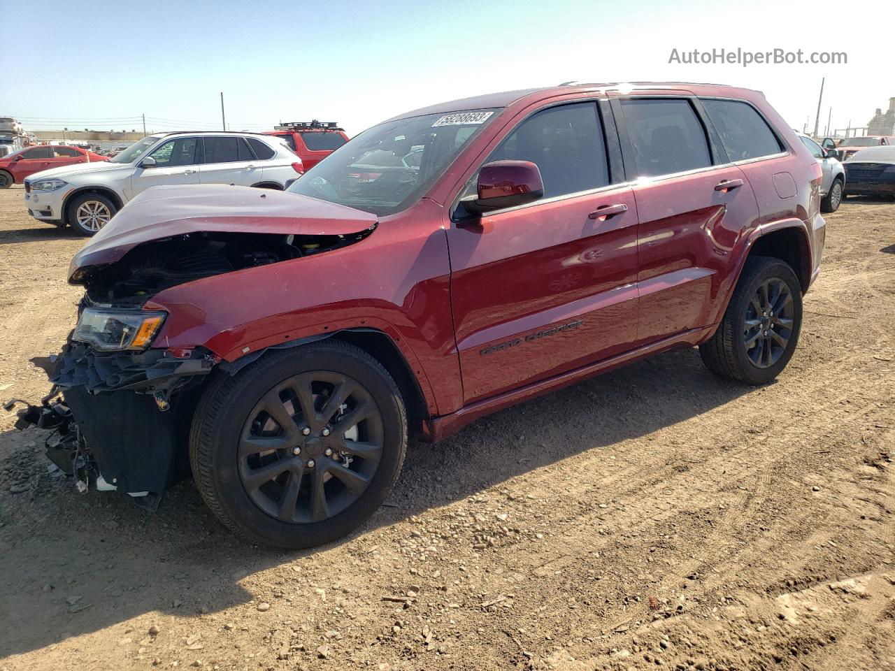 2021 Jeep Grand Cherokee Laredo Red vin: 1C4RJEAG6MC624581