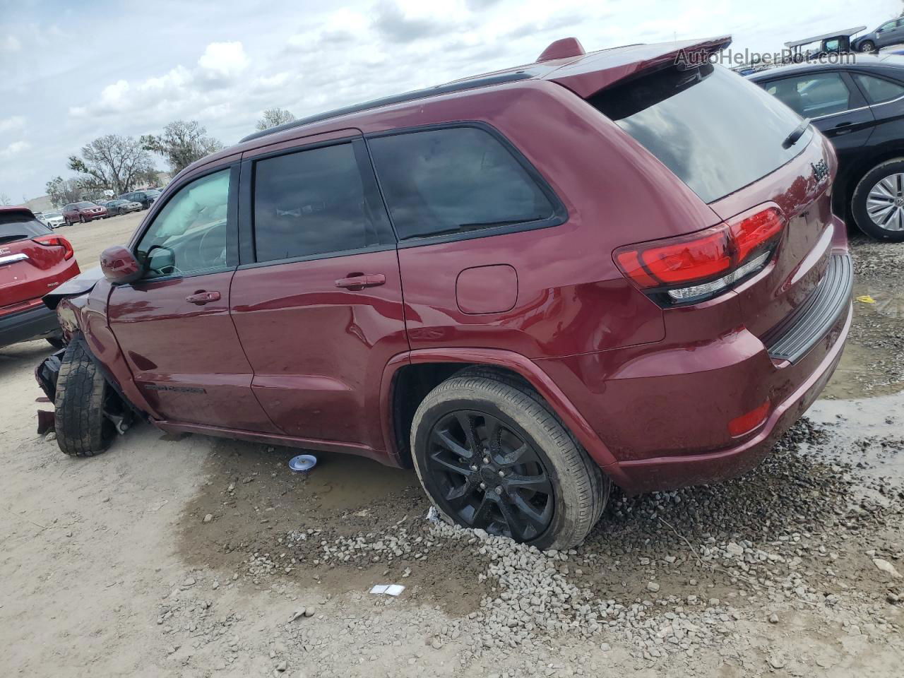 2021 Jeep Grand Cherokee Laredo Burgundy vin: 1C4RJEAG6MC681976