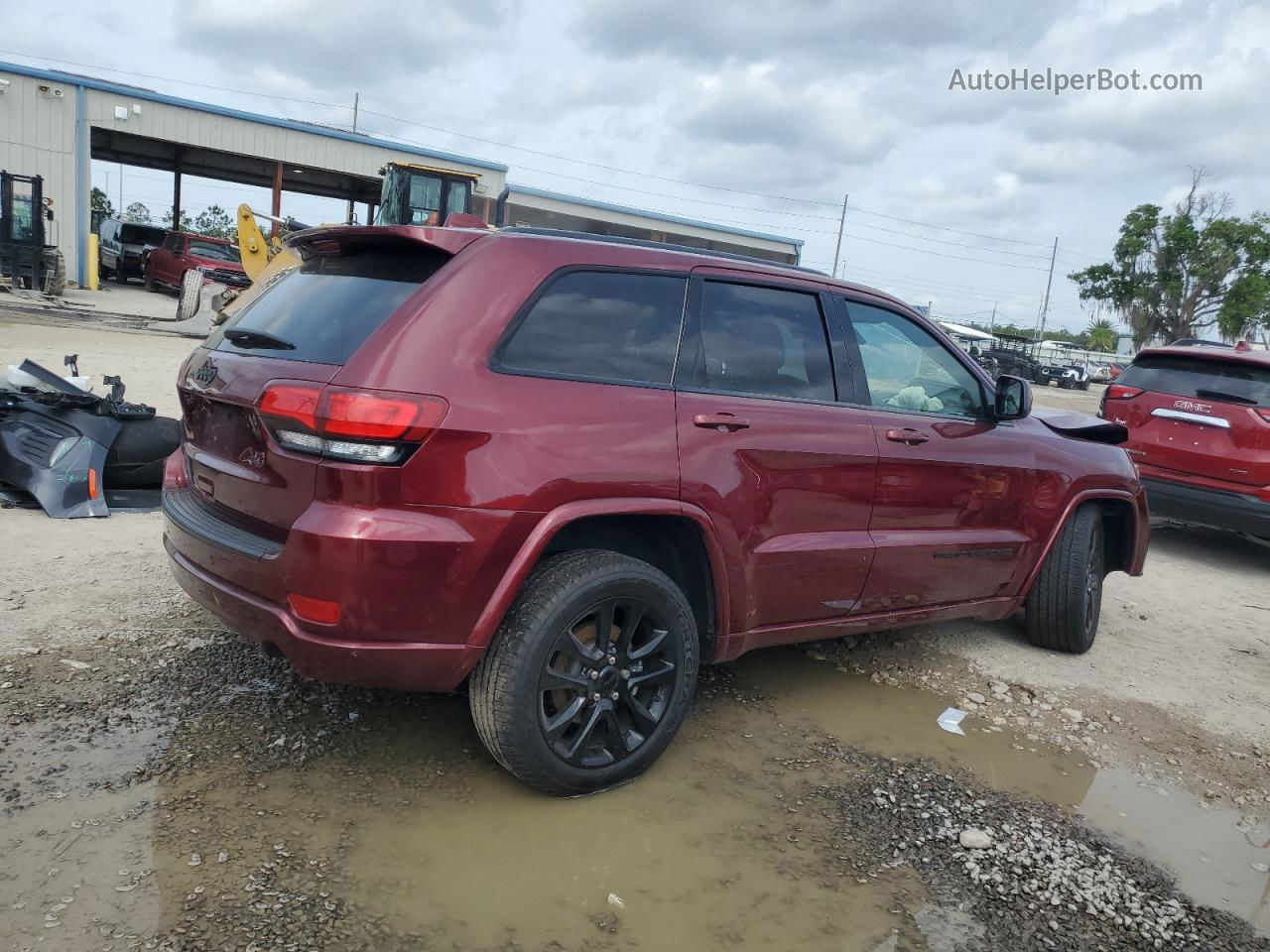 2021 Jeep Grand Cherokee Laredo Burgundy vin: 1C4RJEAG6MC681976