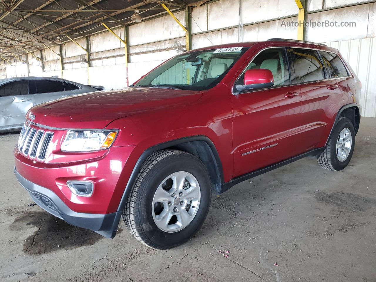 2014 Jeep Grand Cherokee Laredo Burgundy vin: 1C4RJEAG7EC206810