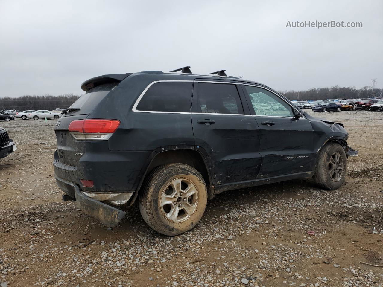 2014 Jeep Grand Cherokee Laredo Black vin: 1C4RJEAG7EC411883