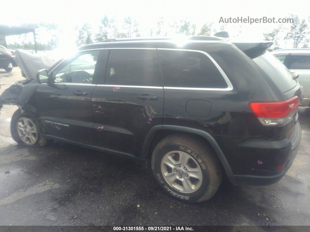 2015 Jeep Grand Cherokee Laredo Black vin: 1C4RJEAG7FC856416