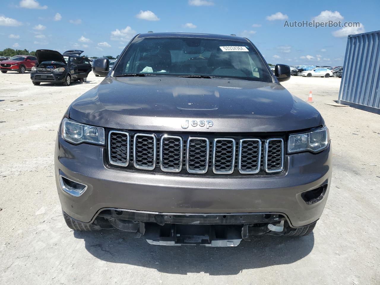 2019 Jeep Grand Cherokee Laredo Gray vin: 1C4RJEAG7KC646697