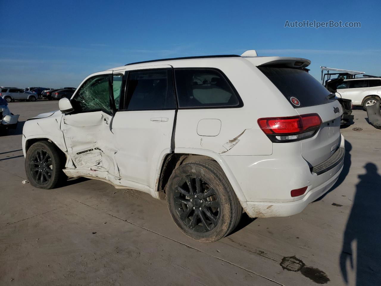 2019 Jeep Grand Cherokee Laredo White vin: 1C4RJEAG7KC673169