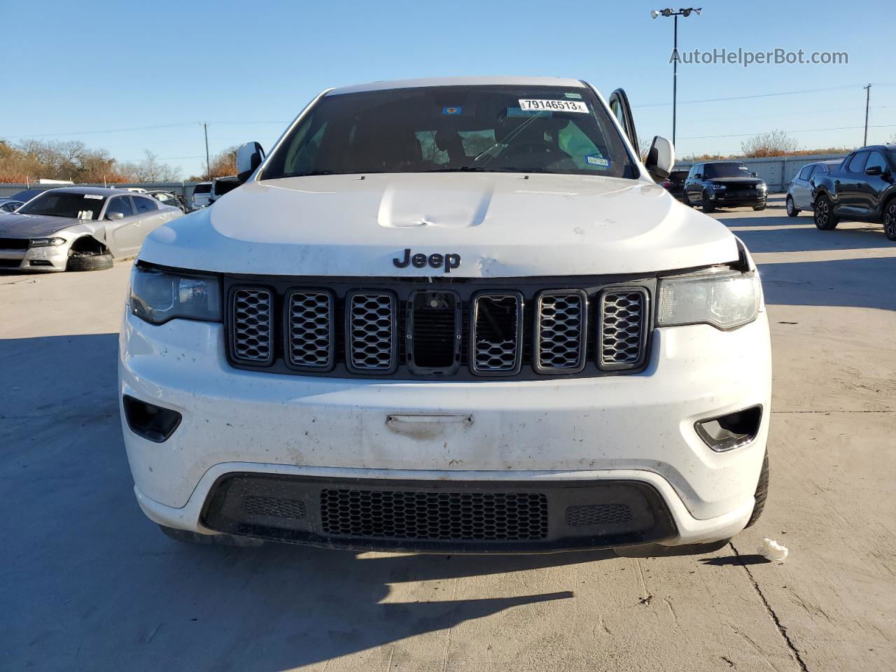 2019 Jeep Grand Cherokee Laredo White vin: 1C4RJEAG7KC673169