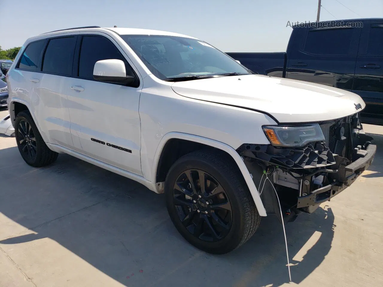 2021 Jeep Grand Cherokee Laredo White vin: 1C4RJEAG7MC657105