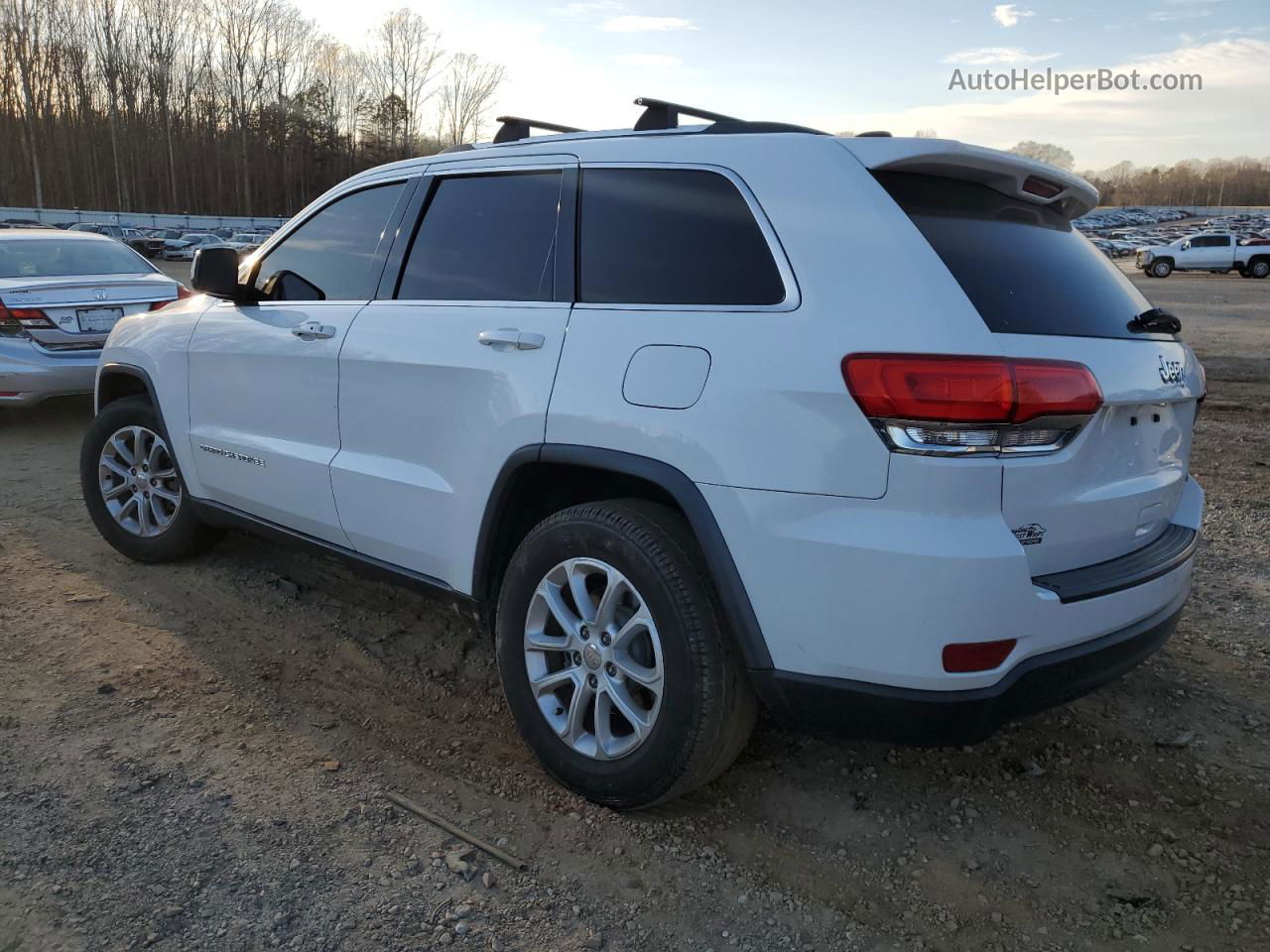 2014 Jeep Grand Cherokee Laredo White vin: 1C4RJEAG8EC424156