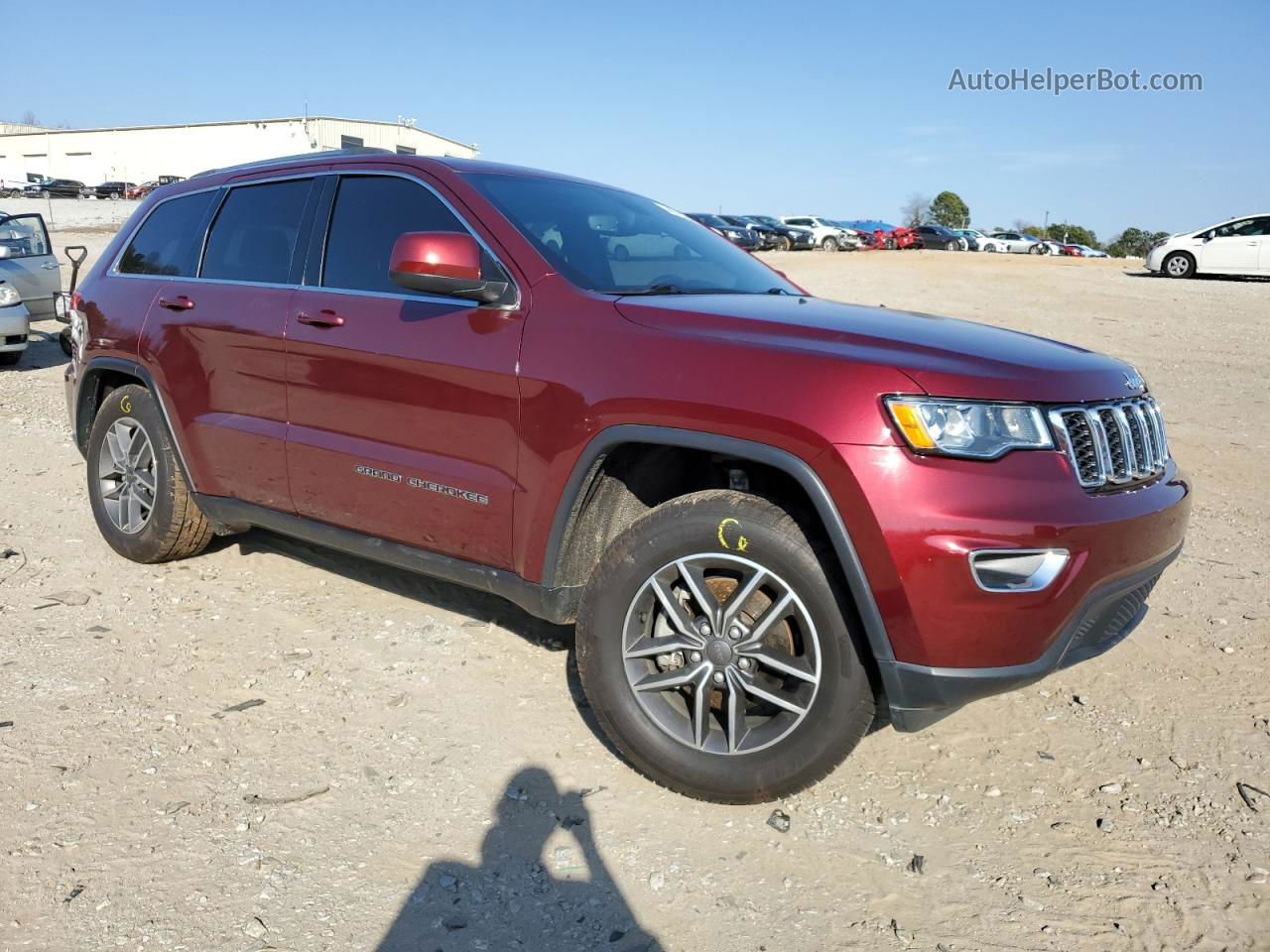 2019 Jeep Grand Cherokee Laredo Burgundy vin: 1C4RJEAG8KC836086