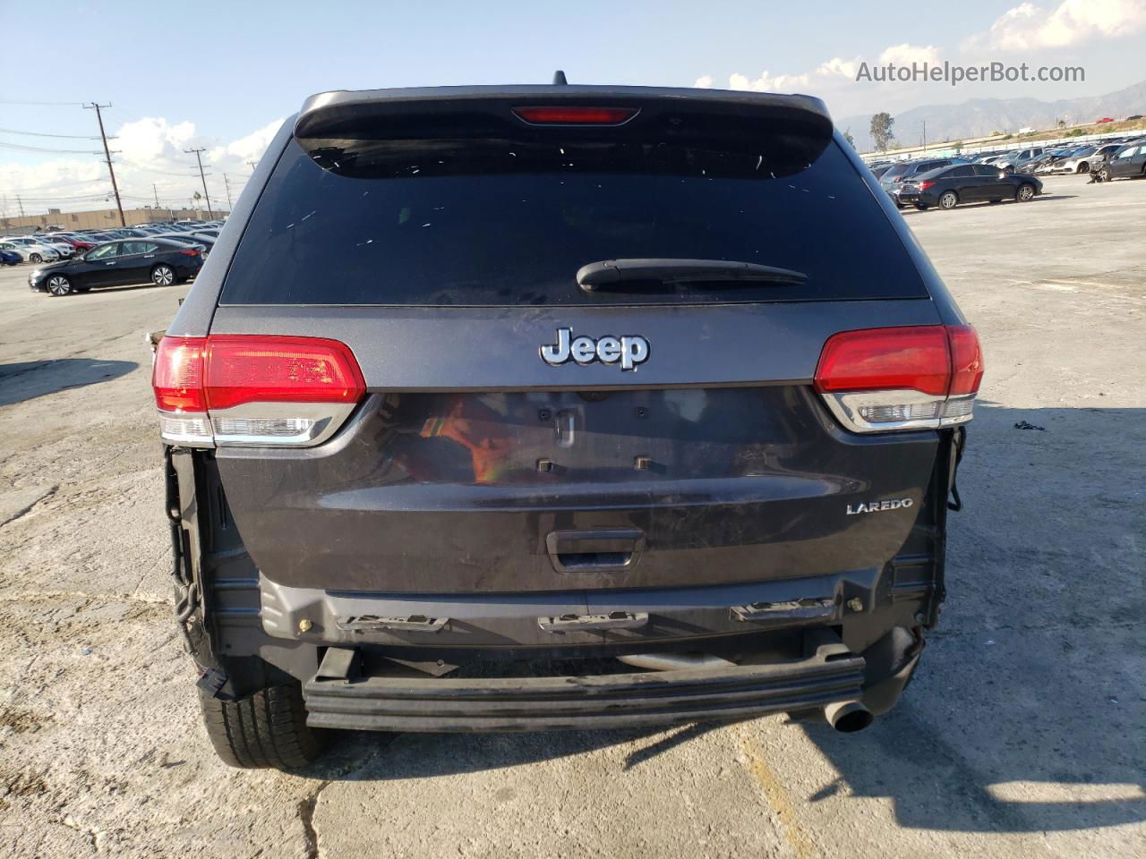 2019 Jeep Grand Cherokee Laredo Gray vin: 1C4RJEAG8KC839473