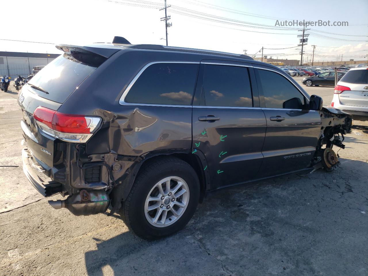 2019 Jeep Grand Cherokee Laredo Gray vin: 1C4RJEAG8KC839473