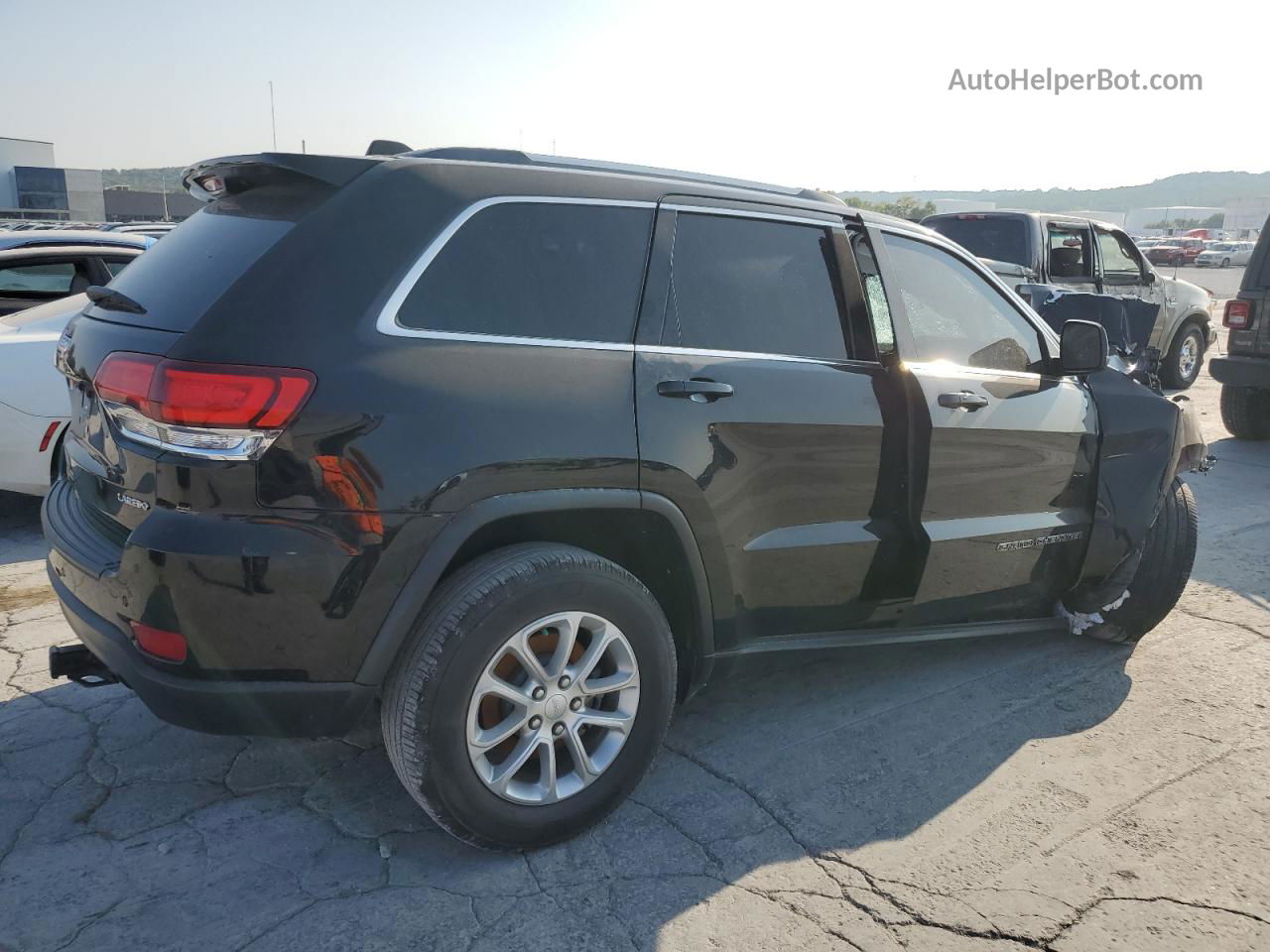 2021 Jeep Grand Cherokee Laredo Black vin: 1C4RJEAG8MC551195