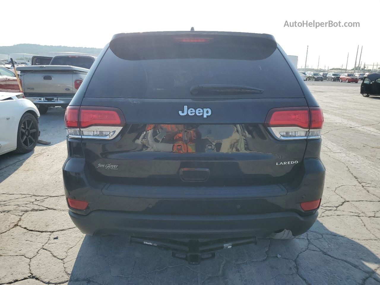 2021 Jeep Grand Cherokee Laredo Черный vin: 1C4RJEAG8MC551195