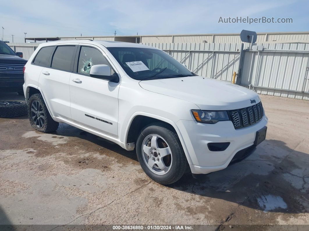 2017 Jeep Grand Cherokee Altitude 4x2 White vin: 1C4RJEAG9HC722266