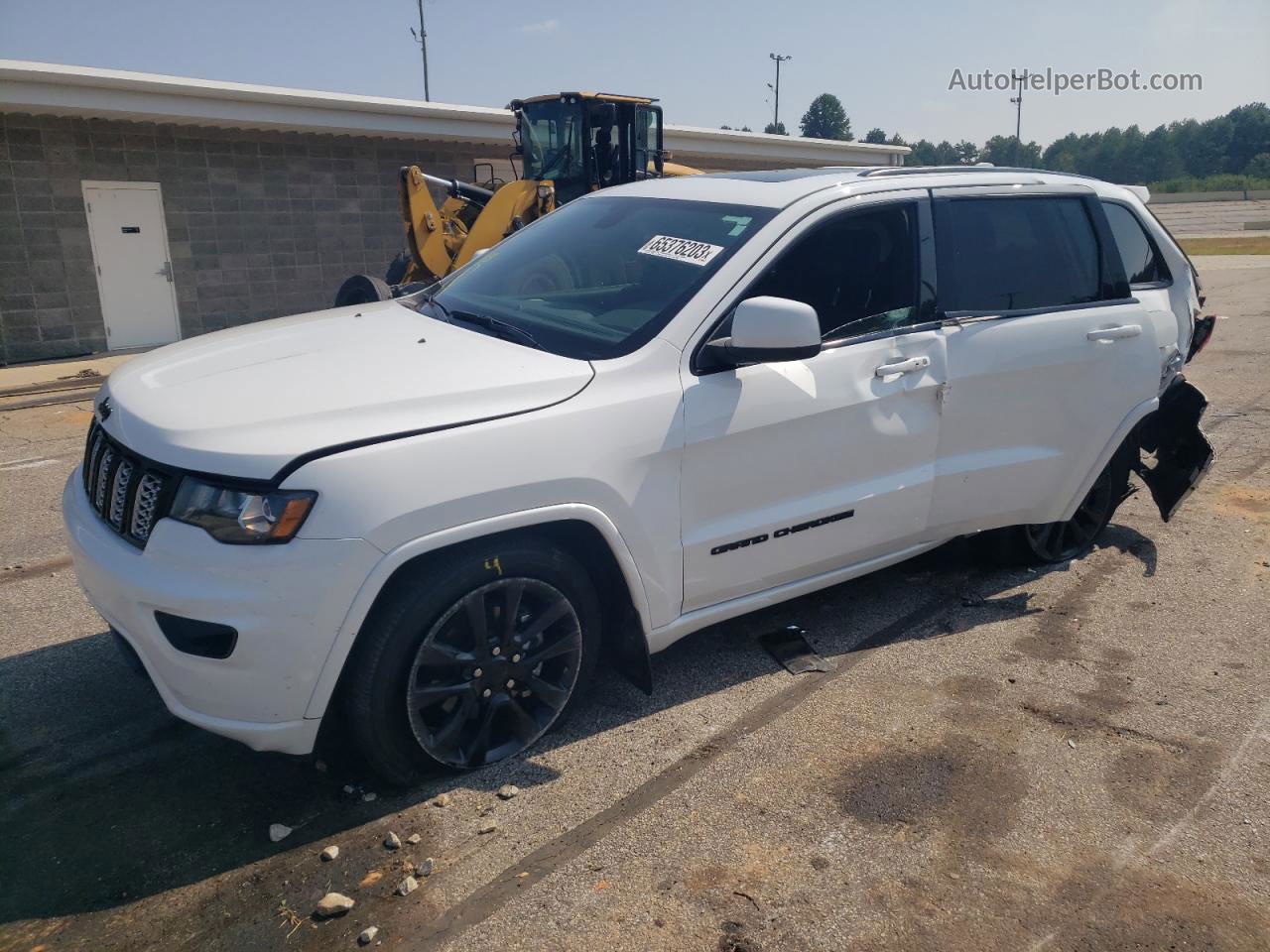 2019 Jeep Grand Cherokee Laredo White vin: 1C4RJEAG9KC630632