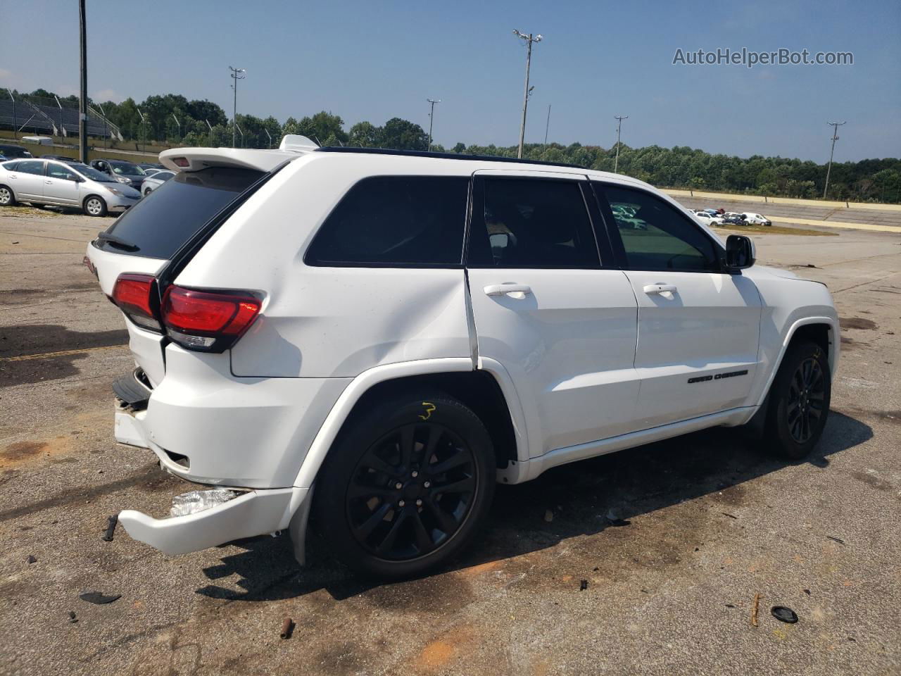 2019 Jeep Grand Cherokee Laredo White vin: 1C4RJEAG9KC630632