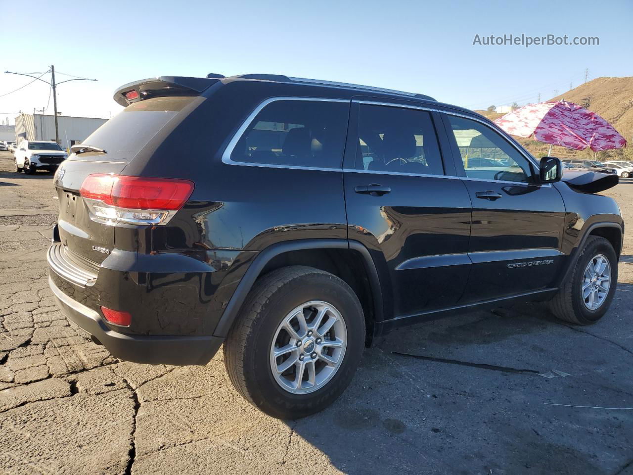 2019 Jeep Grand Cherokee Laredo Black vin: 1C4RJEAG9KC649990