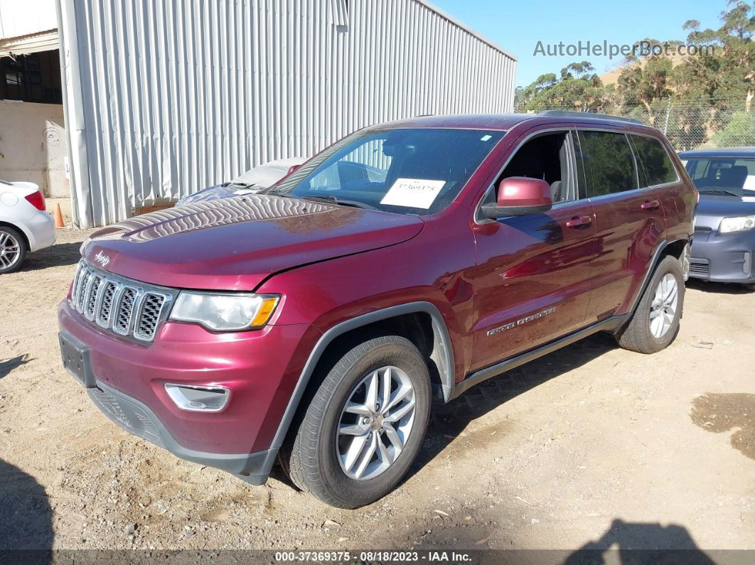 2017 Jeep Grand Cherokee Laredo 4x2 Red vin: 1C4RJEAGXHC638103