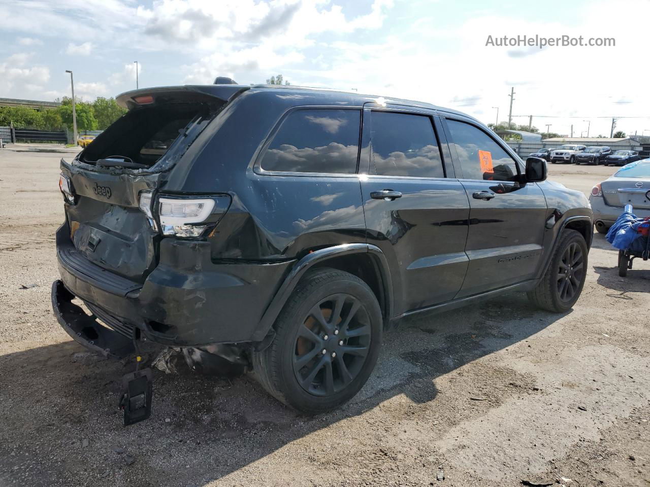 2019 Jeep Grand Cherokee Laredo Black vin: 1C4RJEAGXKC662537