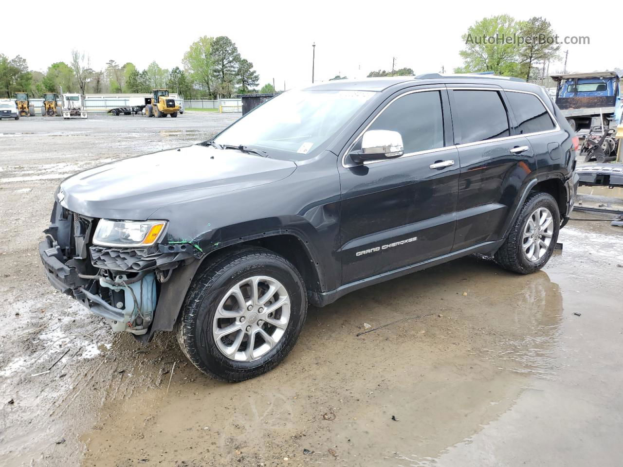 2014 Jeep Grand Cherokee Limited Black vin: 1C4RJEBG0EC107308