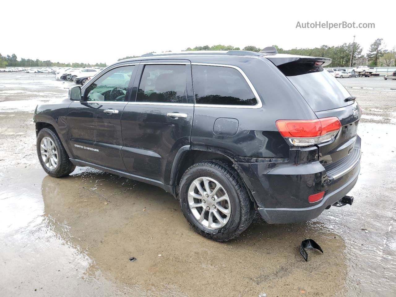 2014 Jeep Grand Cherokee Limited Black vin: 1C4RJEBG0EC107308