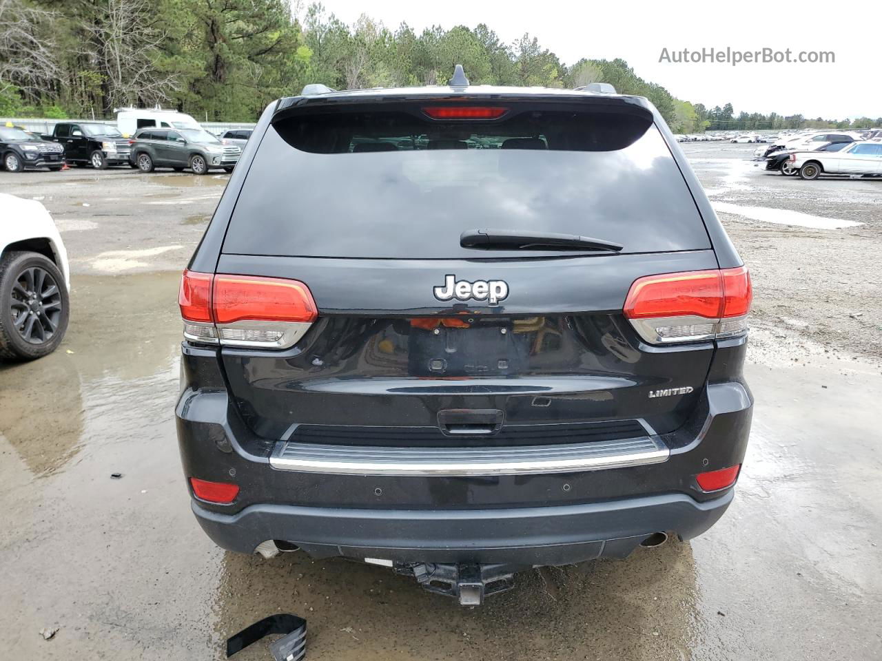 2014 Jeep Grand Cherokee Limited Black vin: 1C4RJEBG0EC107308