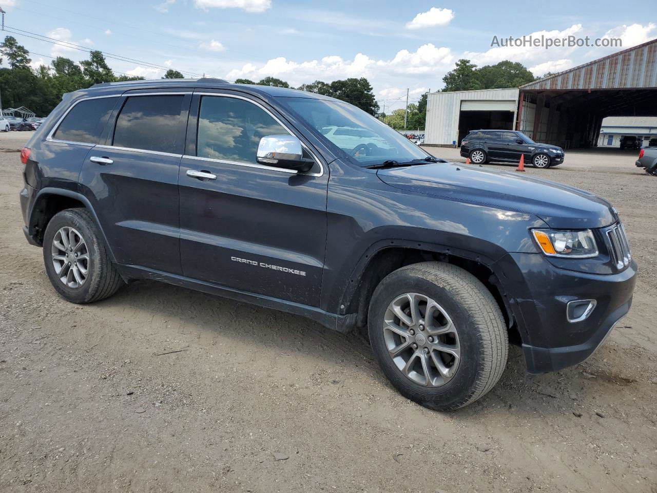 2014 Jeep Grand Cherokee Limited Угольный vin: 1C4RJEBG0EC442326