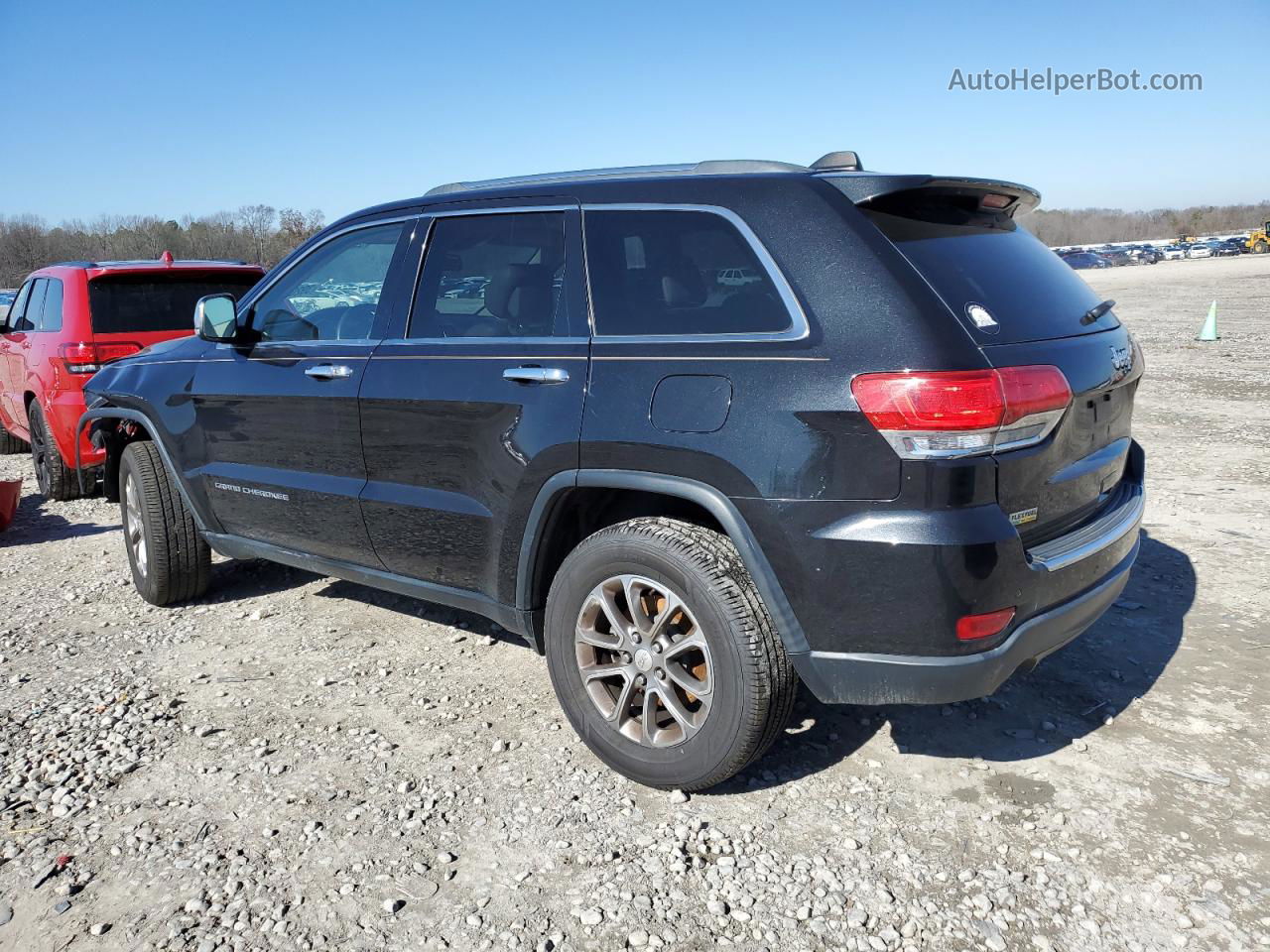 2014 Jeep Grand Cherokee Limited Black vin: 1C4RJEBG0EC528834