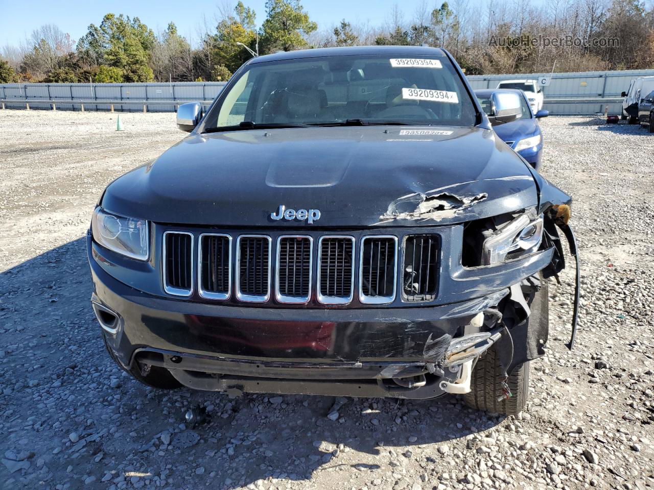 2014 Jeep Grand Cherokee Limited Black vin: 1C4RJEBG0EC528834