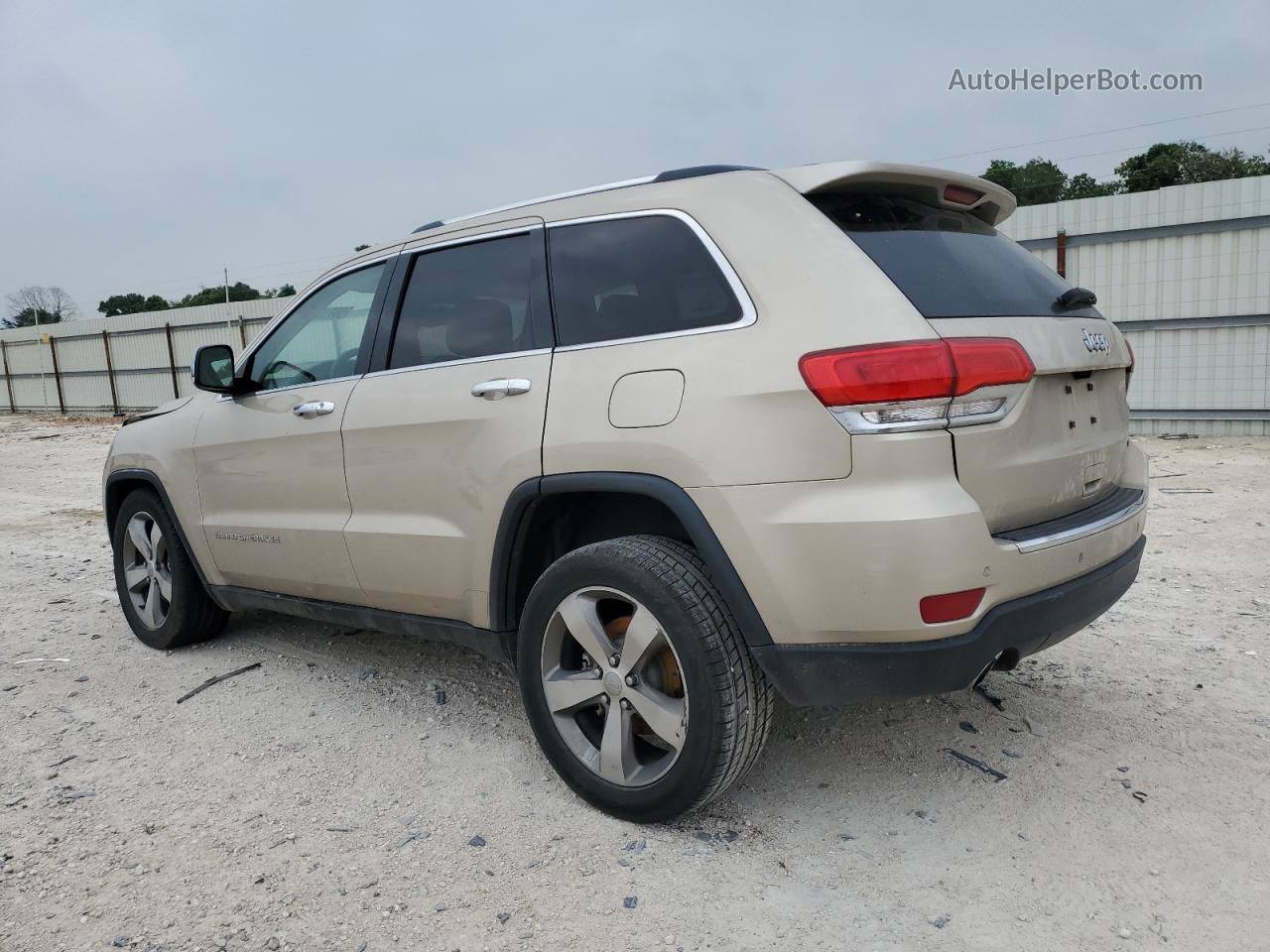 2014 Jeep Grand Cherokee Limited Beige vin: 1C4RJEBG2EC336363