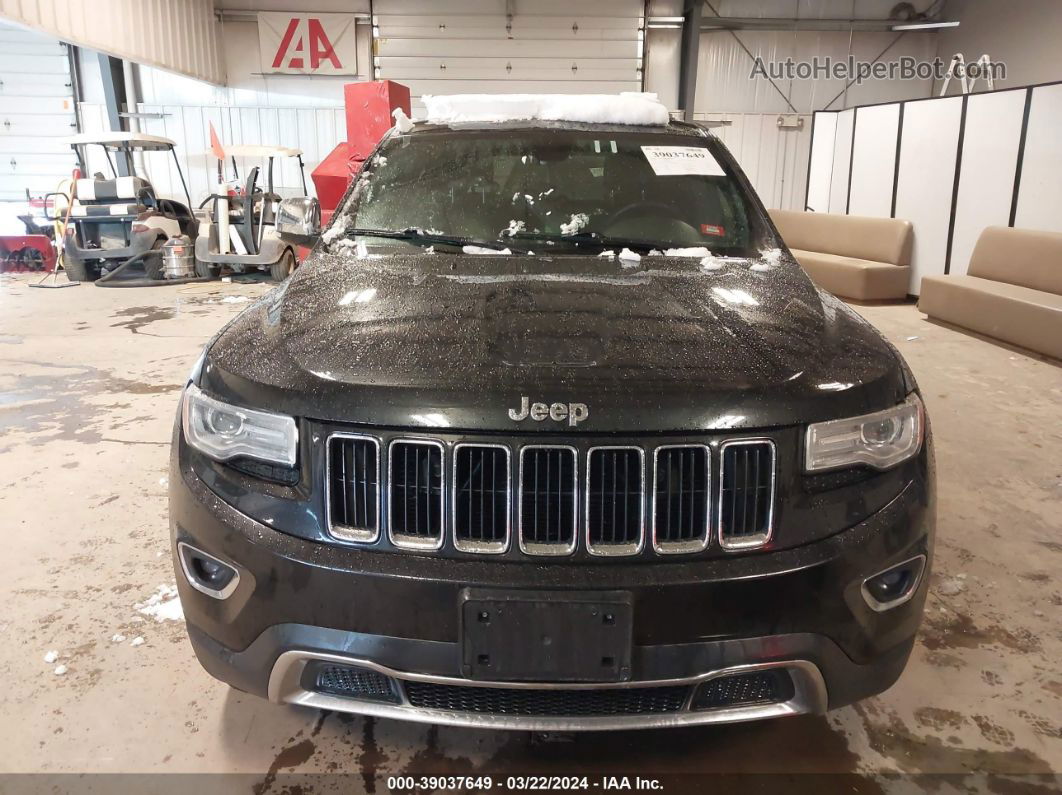 2015 Jeep Grand Cherokee Limited Black vin: 1C4RJEBG2FC105092