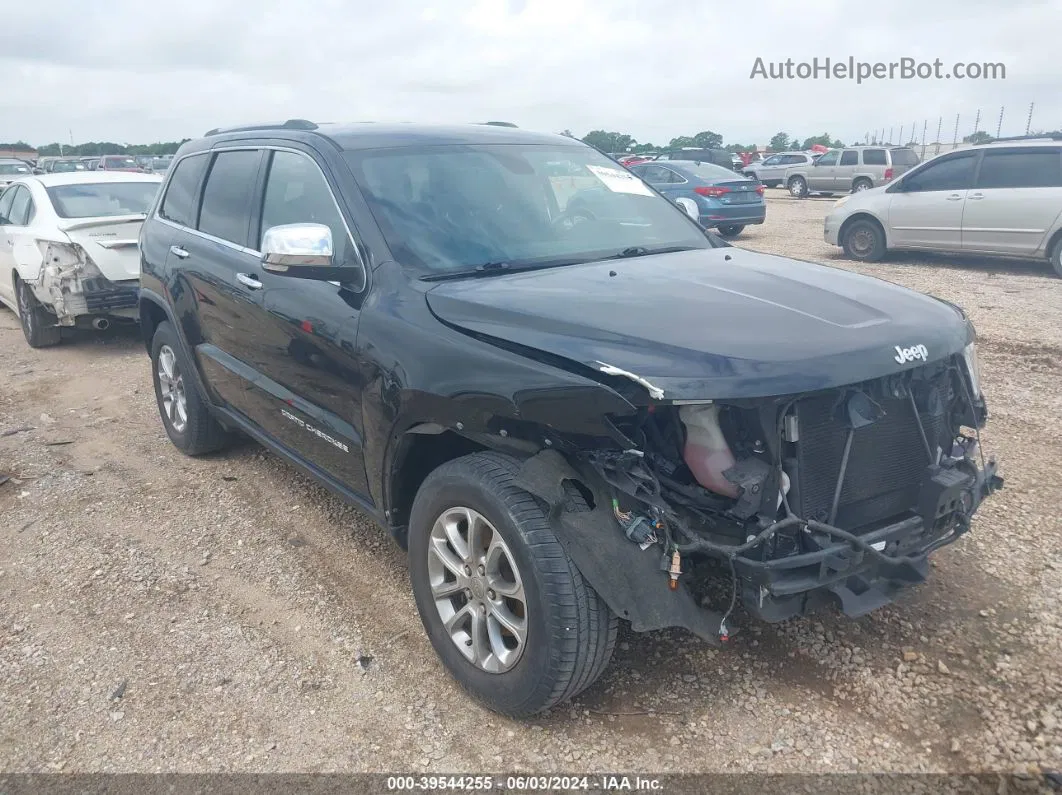 2015 Jeep Grand Cherokee Limited Black vin: 1C4RJEBG2FC132034