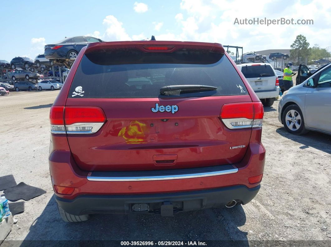 2015 Jeep Grand Cherokee Limited Red vin: 1C4RJEBG2FC952520