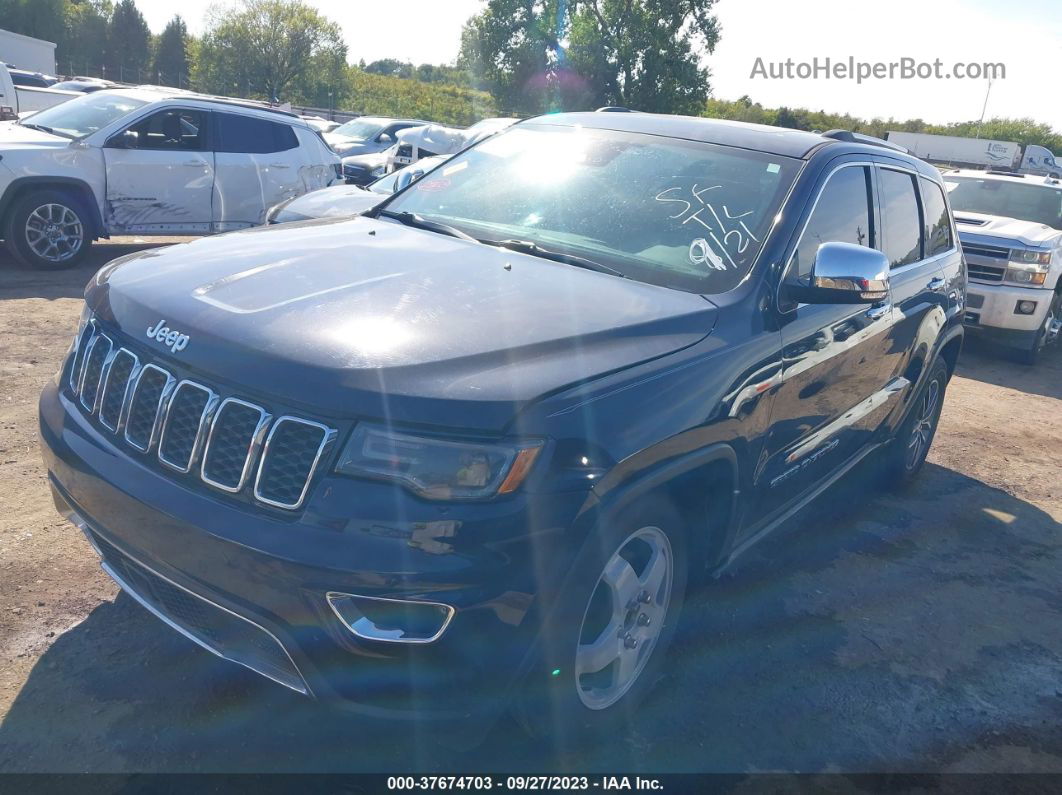 2017 Jeep Grand Cherokee Limited Blue vin: 1C4RJEBG2HC626798