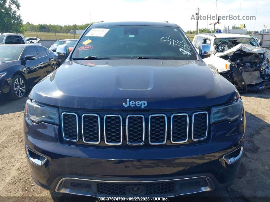 2017 Jeep Grand Cherokee Limited Blue vin: 1C4RJEBG2HC626798