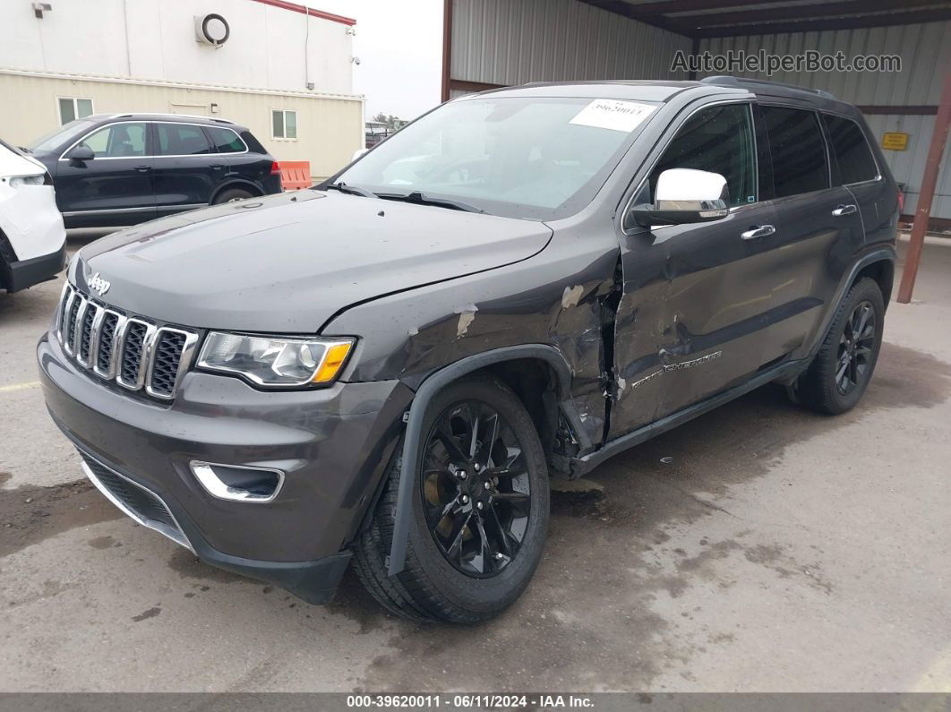 2017 Jeep Grand Cherokee Limited 4x2 Серый vin: 1C4RJEBG2HC888286