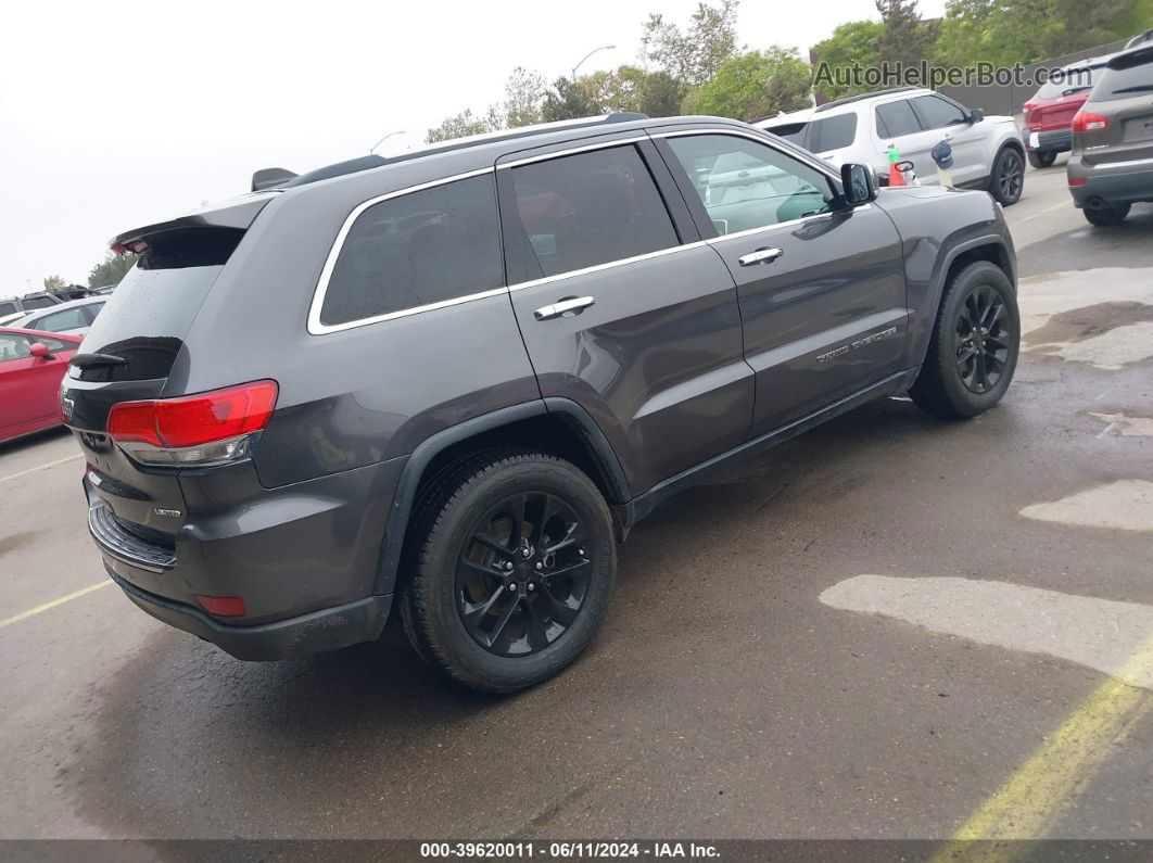 2017 Jeep Grand Cherokee Limited 4x2 Gray vin: 1C4RJEBG2HC888286