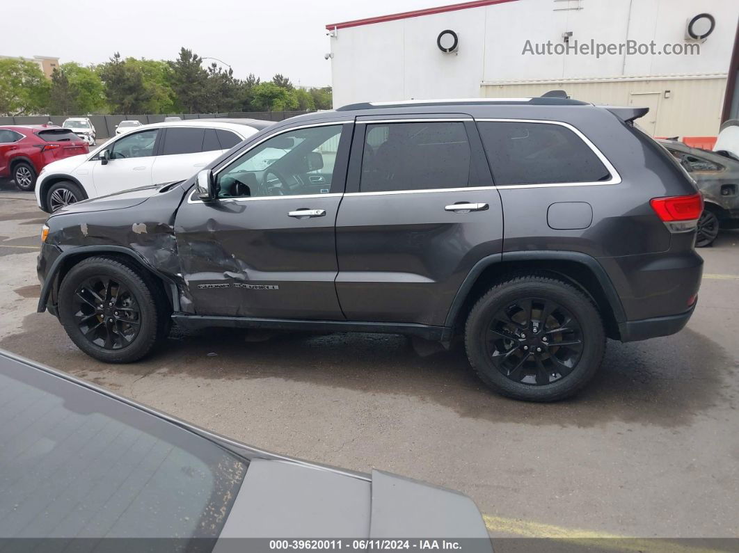 2017 Jeep Grand Cherokee Limited 4x2 Gray vin: 1C4RJEBG2HC888286