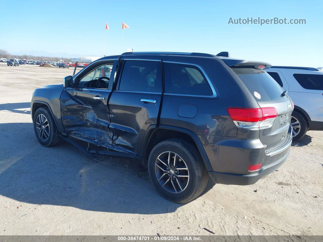 2017 Jeep Grand Cherokee Limited 4x2 Gray vin: 1C4RJEBG2HC888451