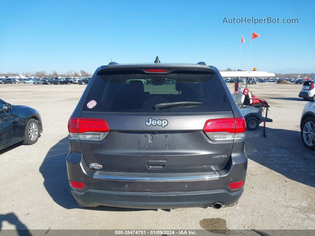 2017 Jeep Grand Cherokee Limited 4x2 Gray vin: 1C4RJEBG2HC888451